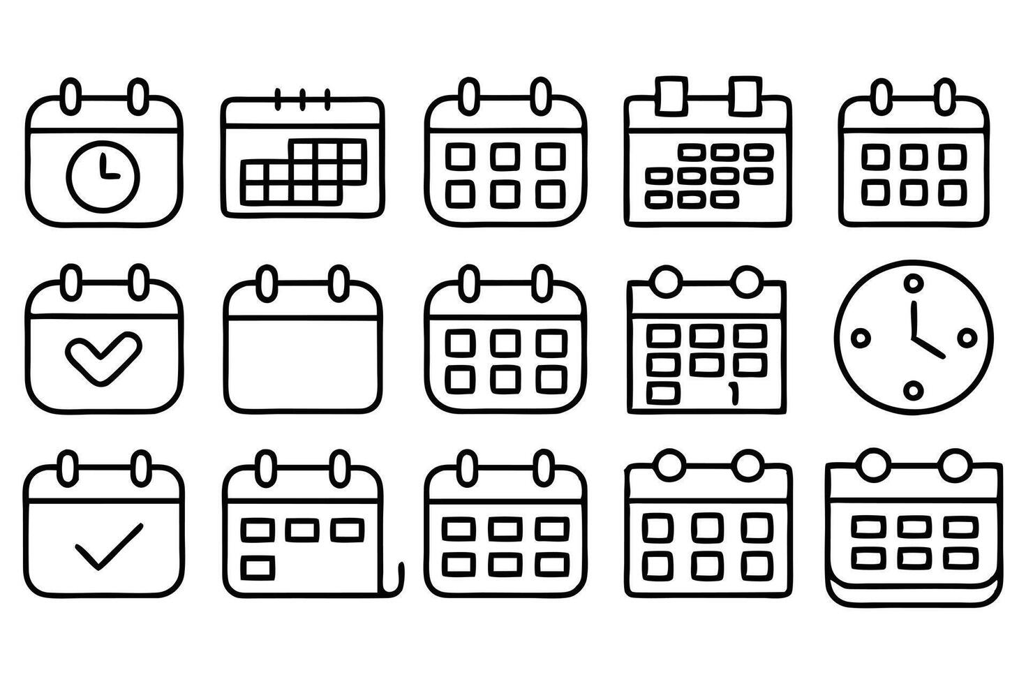 User Feedback and Opinion Icons vector