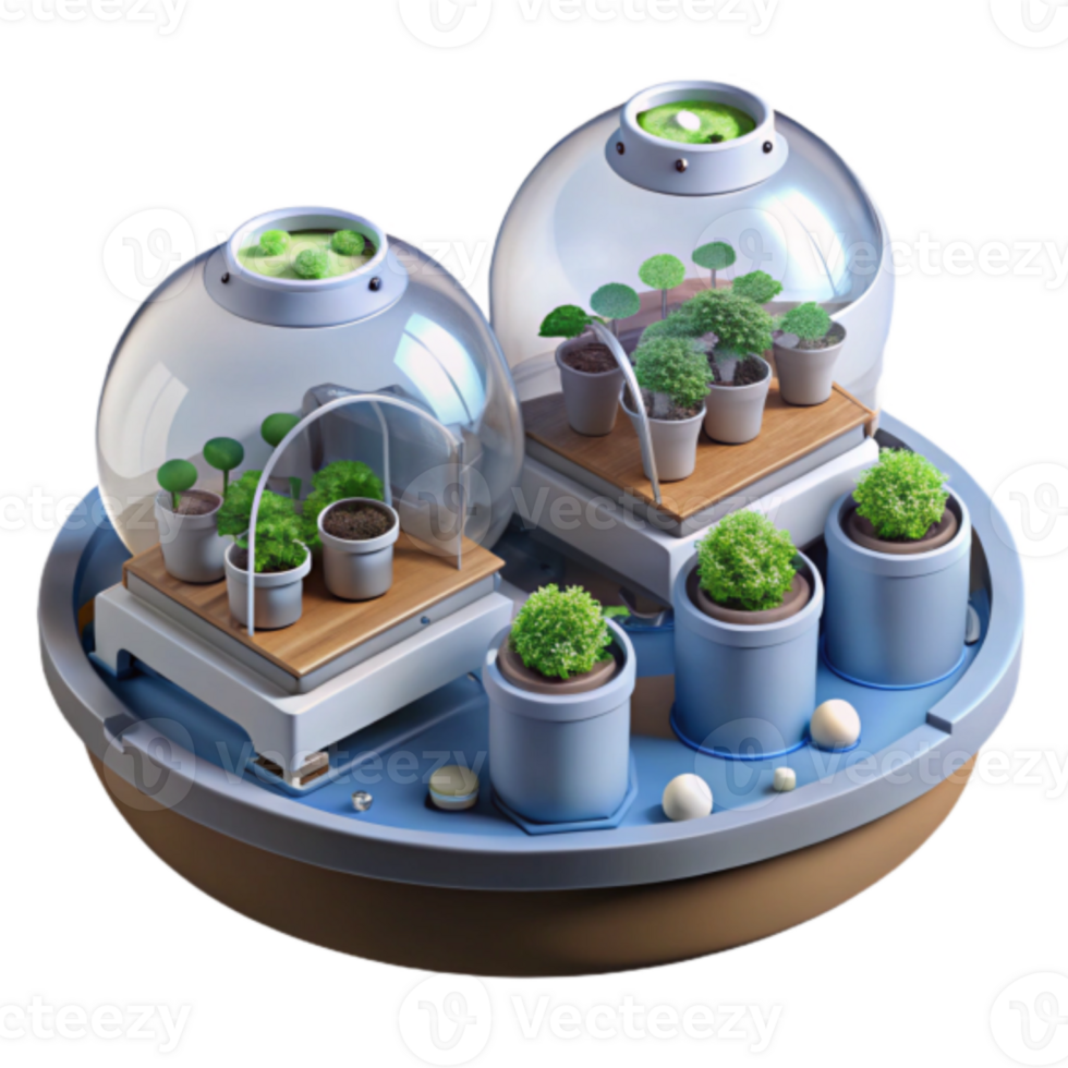 Render Indoor Plant Terrariums, Closed Ecosystem, Botanical Illustration png