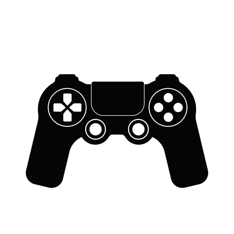 Games Controller Joypad for Gaming Illustration Icon Silhouette Symbol Sign vector