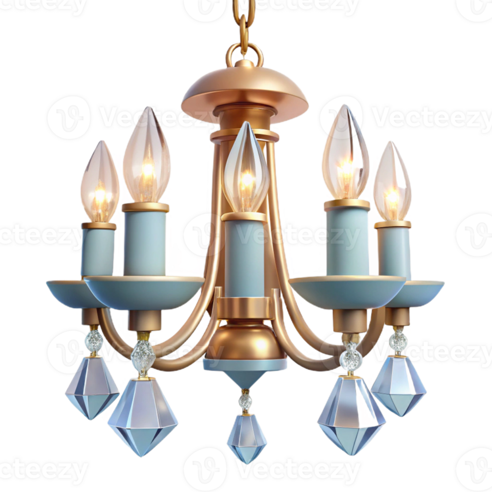 Multi-tier jummar light design png