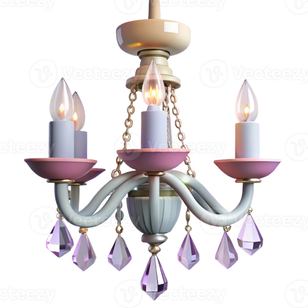 Crystal raindrop jummar chandelier png
