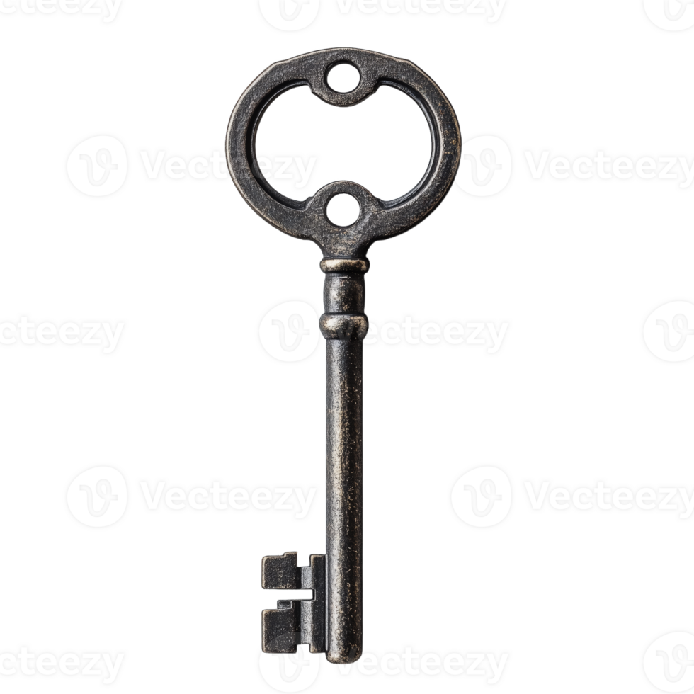 Explore Unique Design and Functionality of Vintage Metal Keys png