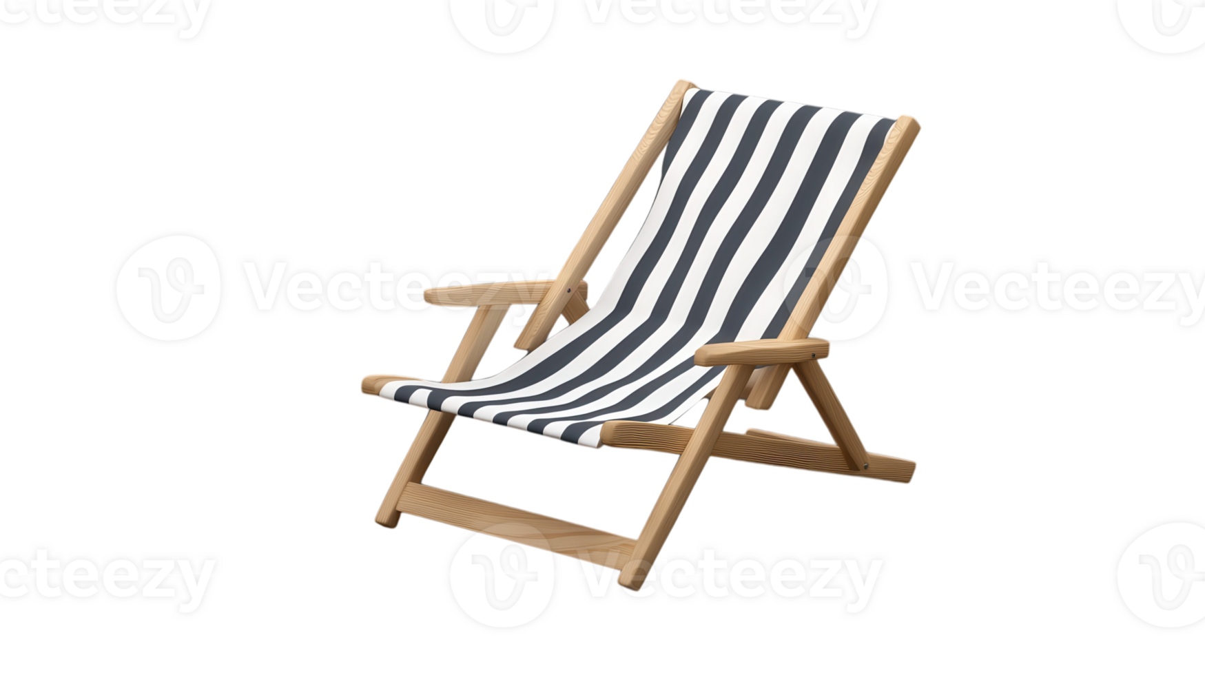 un negro y blanco a rayas playa silla png