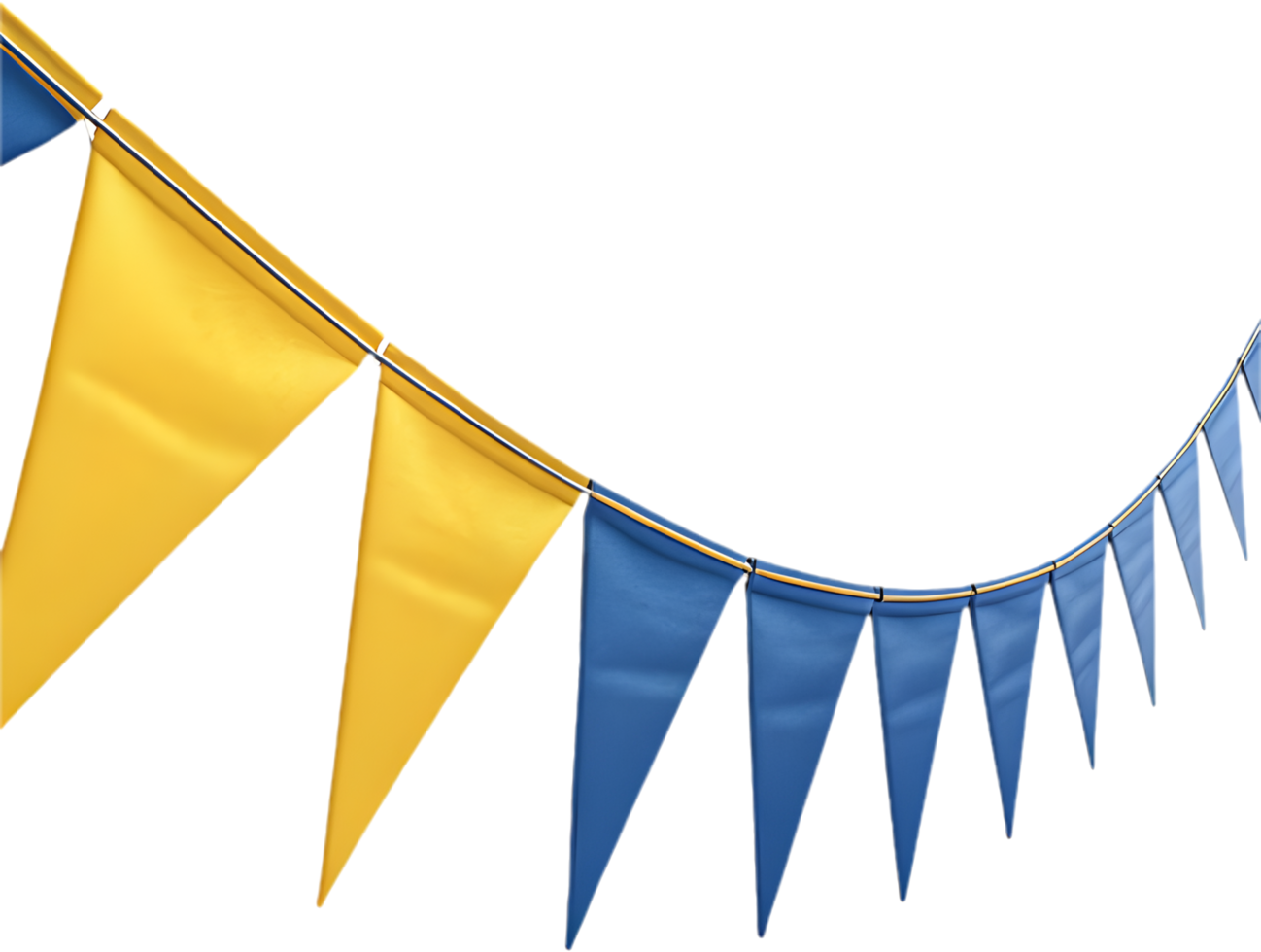 Triangular pennant clipart to brighten up your festive party atmosphere. . png