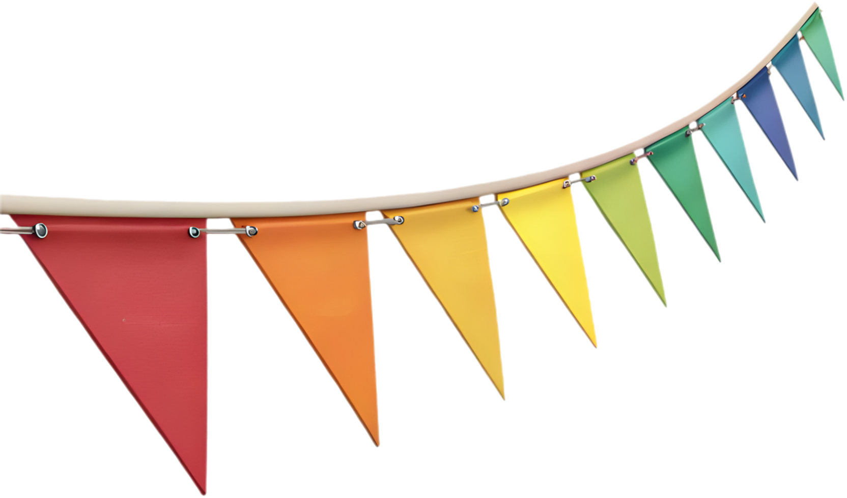 Beautifully festive triangular pennant clipart for holiday design projects. . png