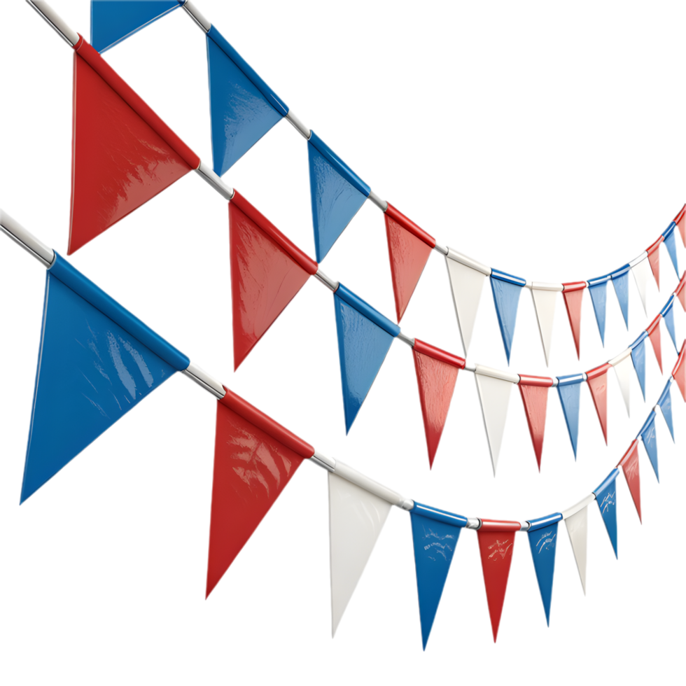 Triangular pennant clipart to create a joyful party atmosphere. . png