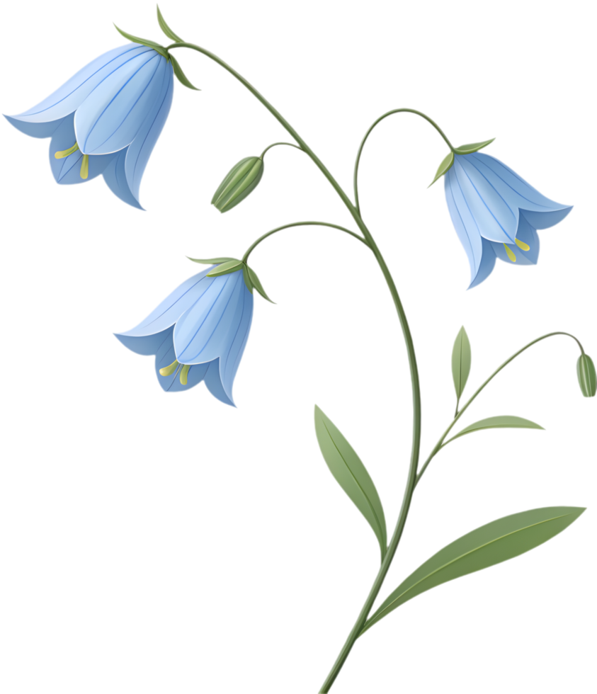 Bright wildflower blooms in a meadow for outdoor art. . png