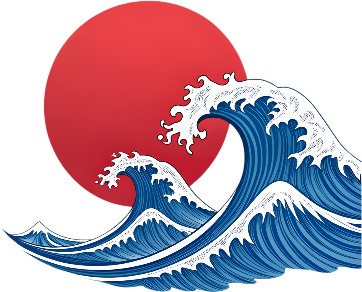 Modern wave logo concept for stylish and innovative brand identity. . png