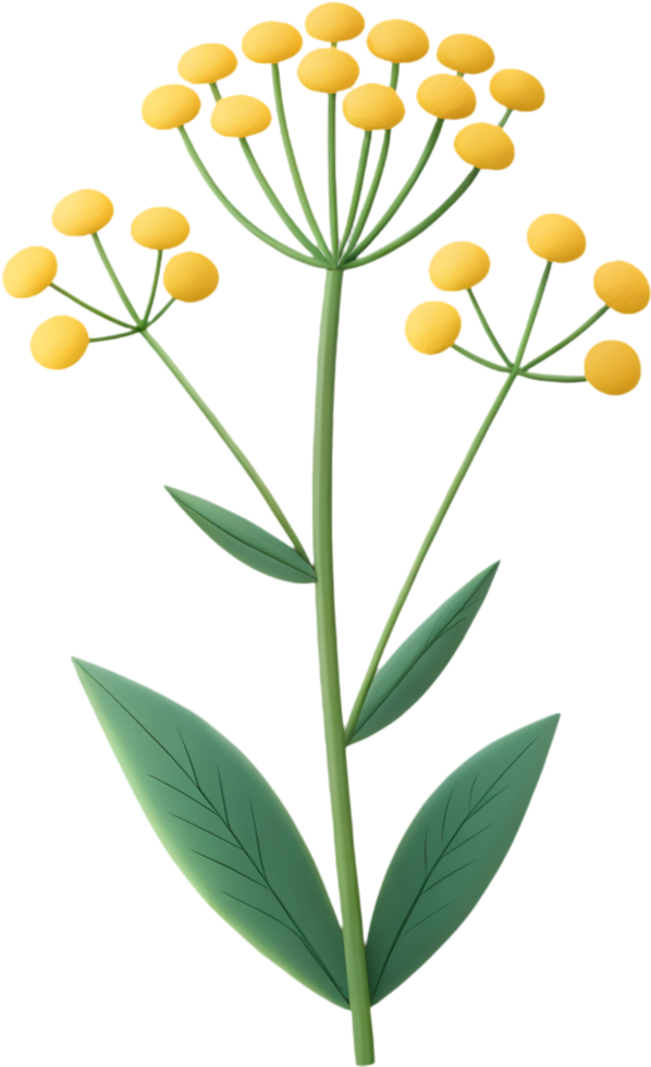 Bright and cheerful wildflower meadow clipart for garden lovers. . png