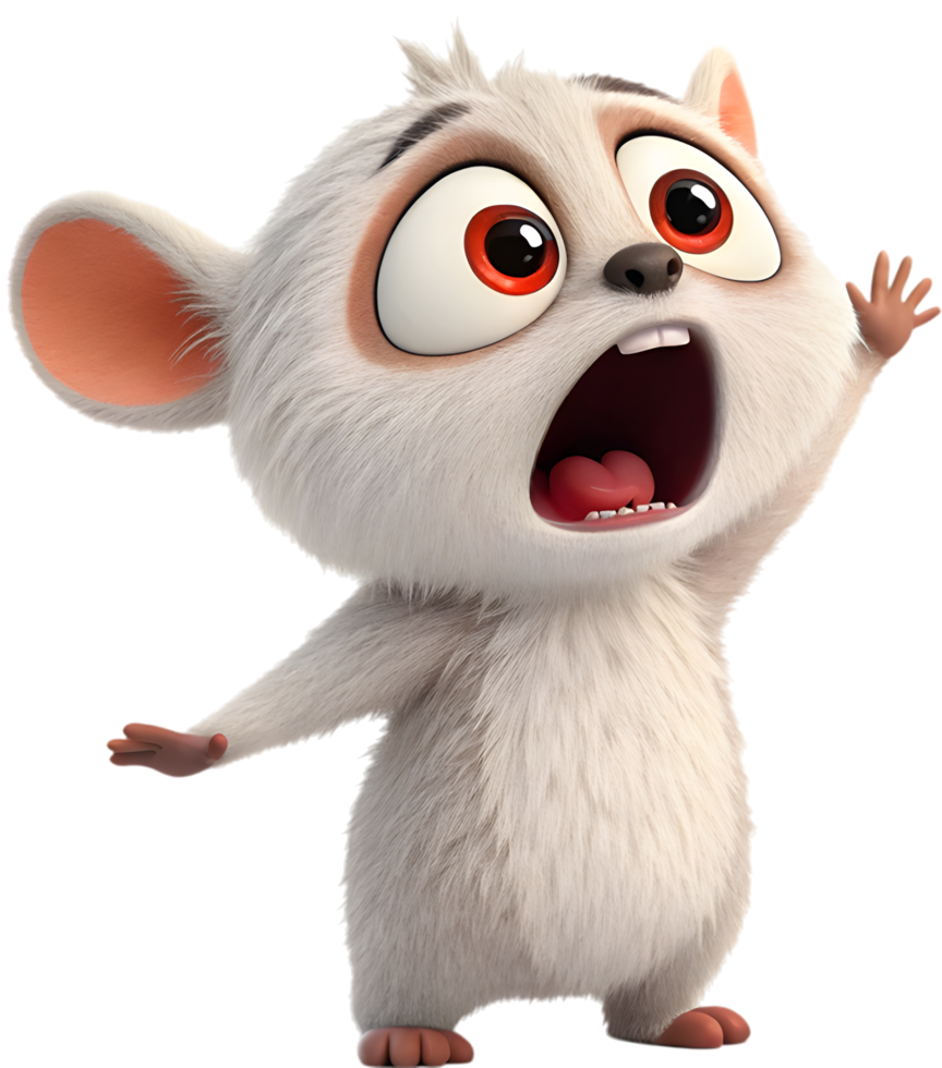 Lovely adorable creature with charm for joyful designs. . png