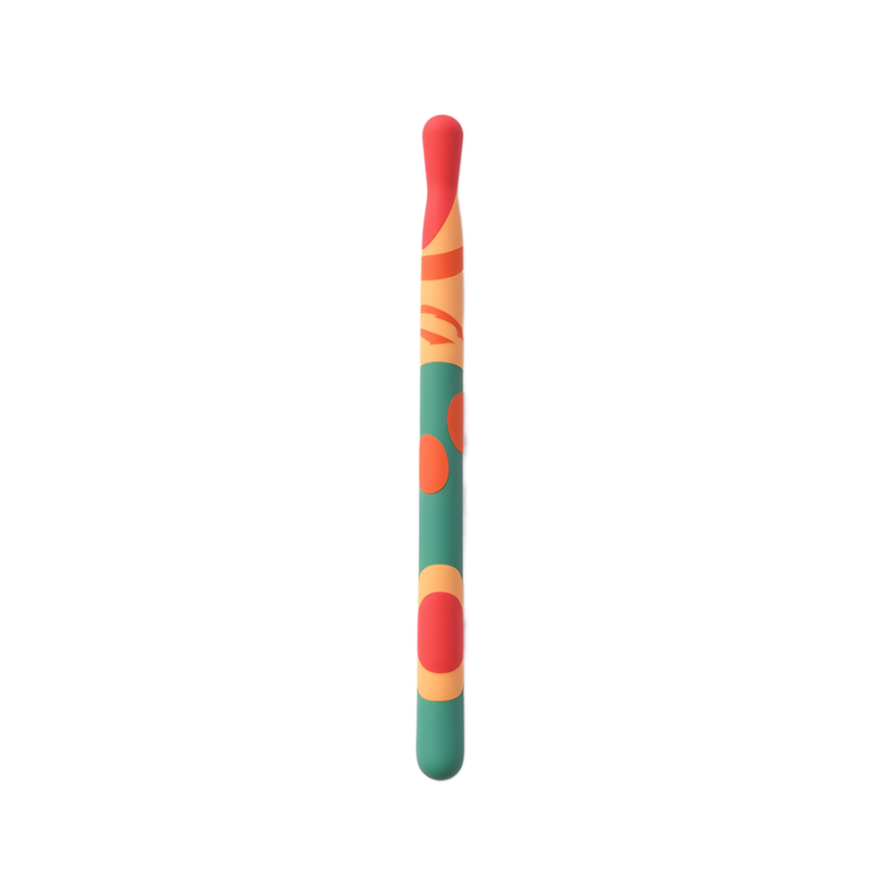 Colorful Crochet Hook with Unique Pattern Design png