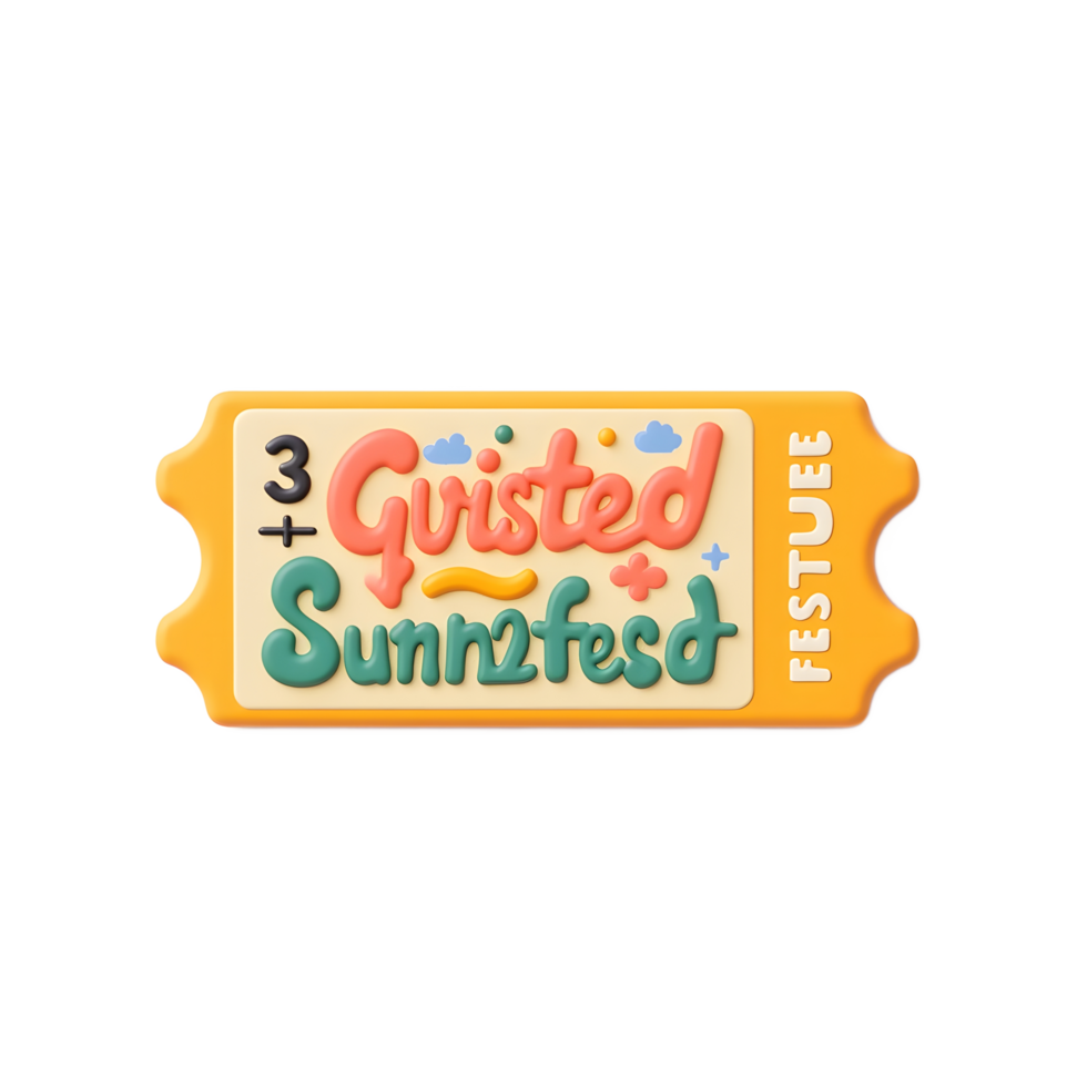 Grited Sunn2fest Ticket 3 Day Pass Fun Event png