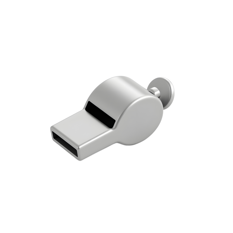 Silver Whistle Image Stock Photo Download png