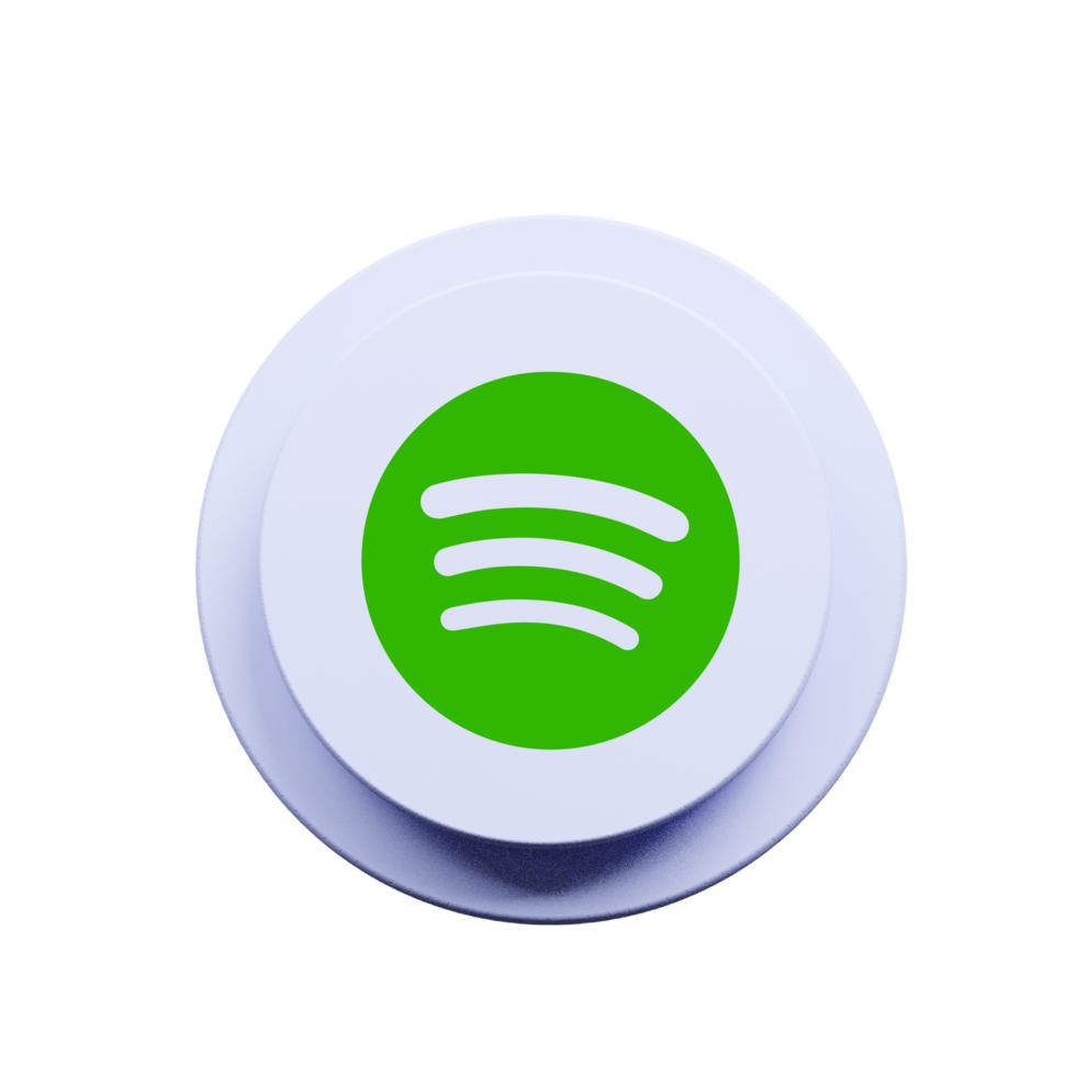 spotify icon on button png