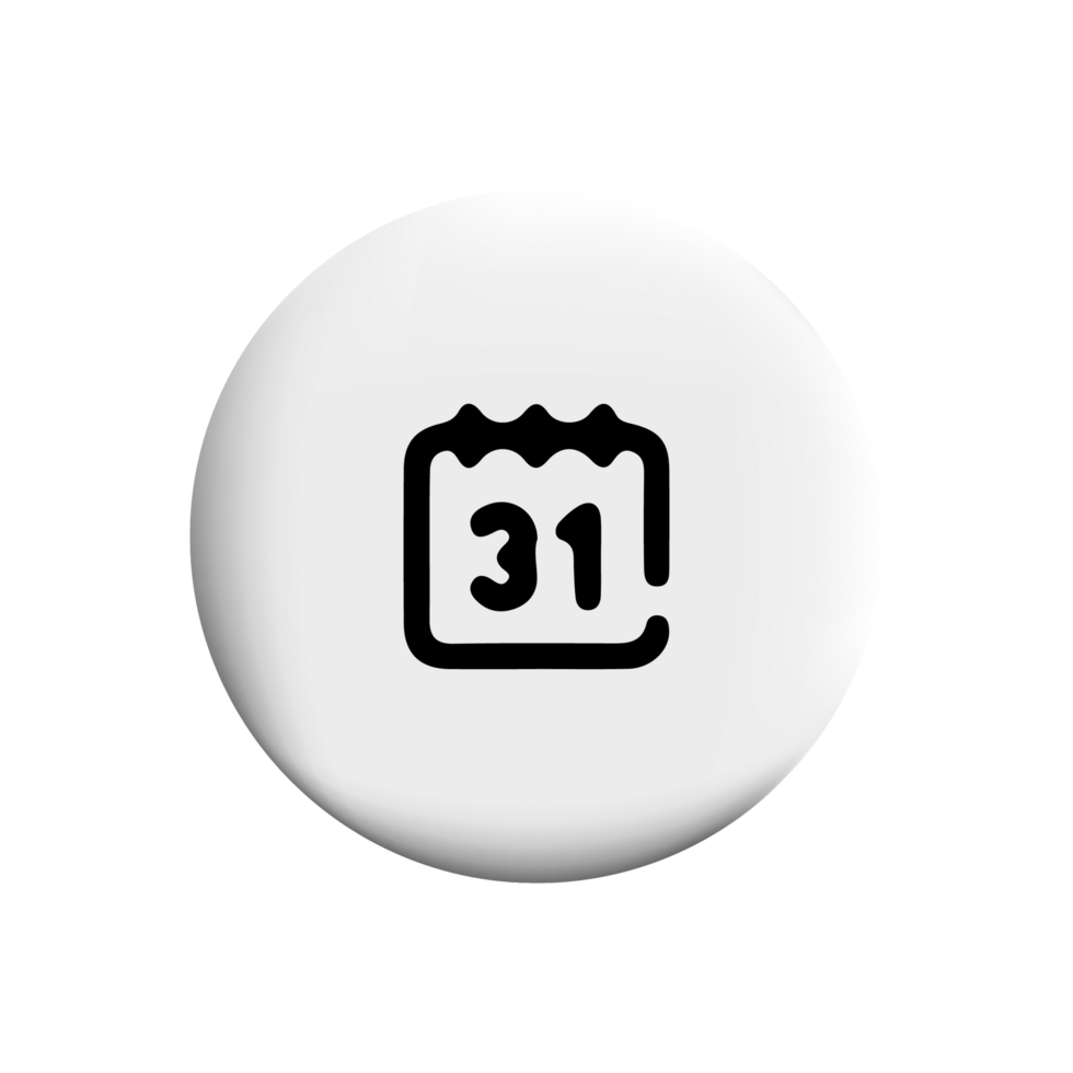 Date line icon on white square with shadow png