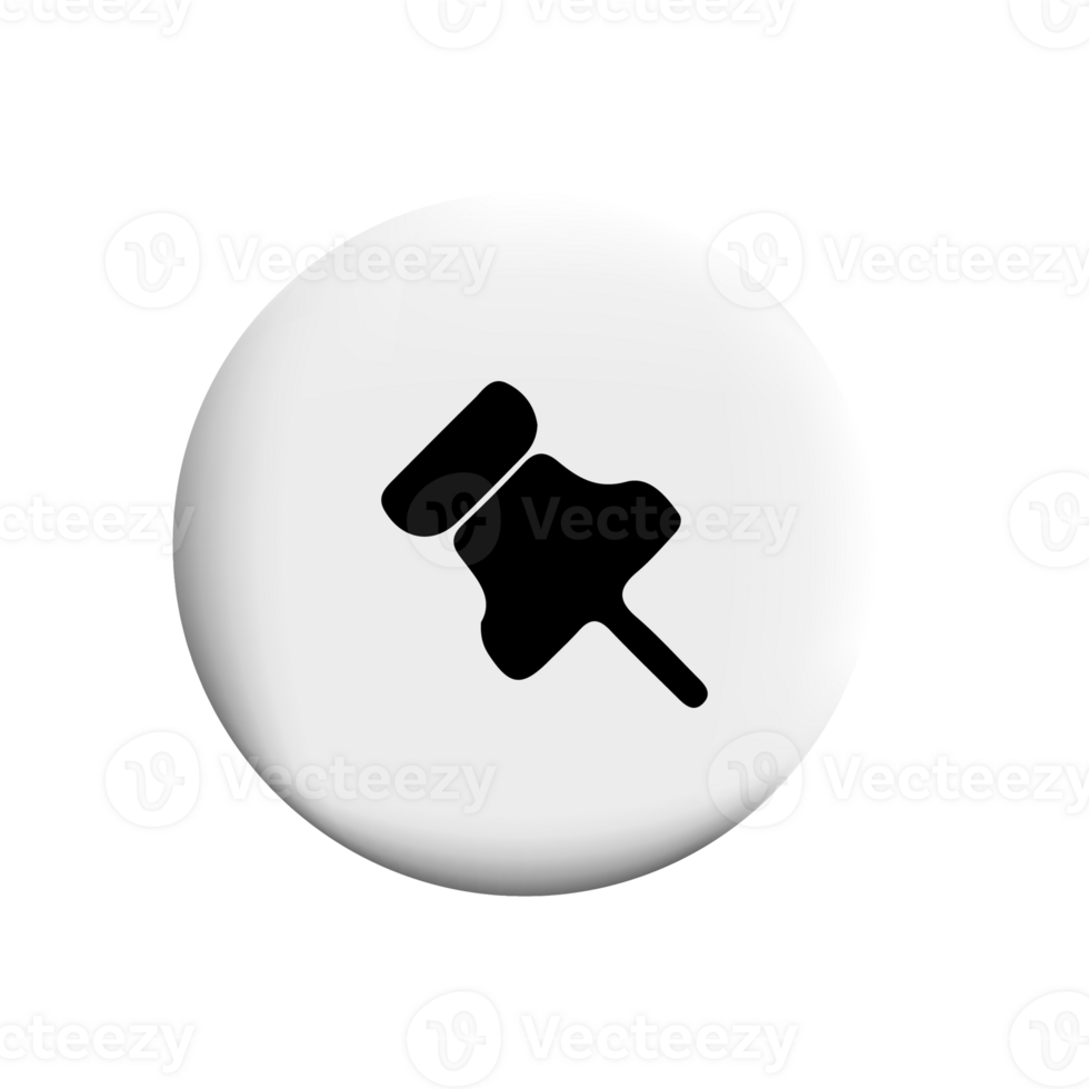 Pin icon on circle png
