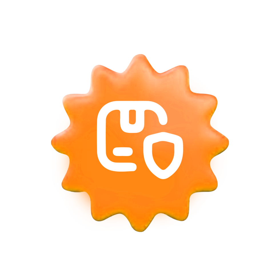 Sunburst with a document icon png