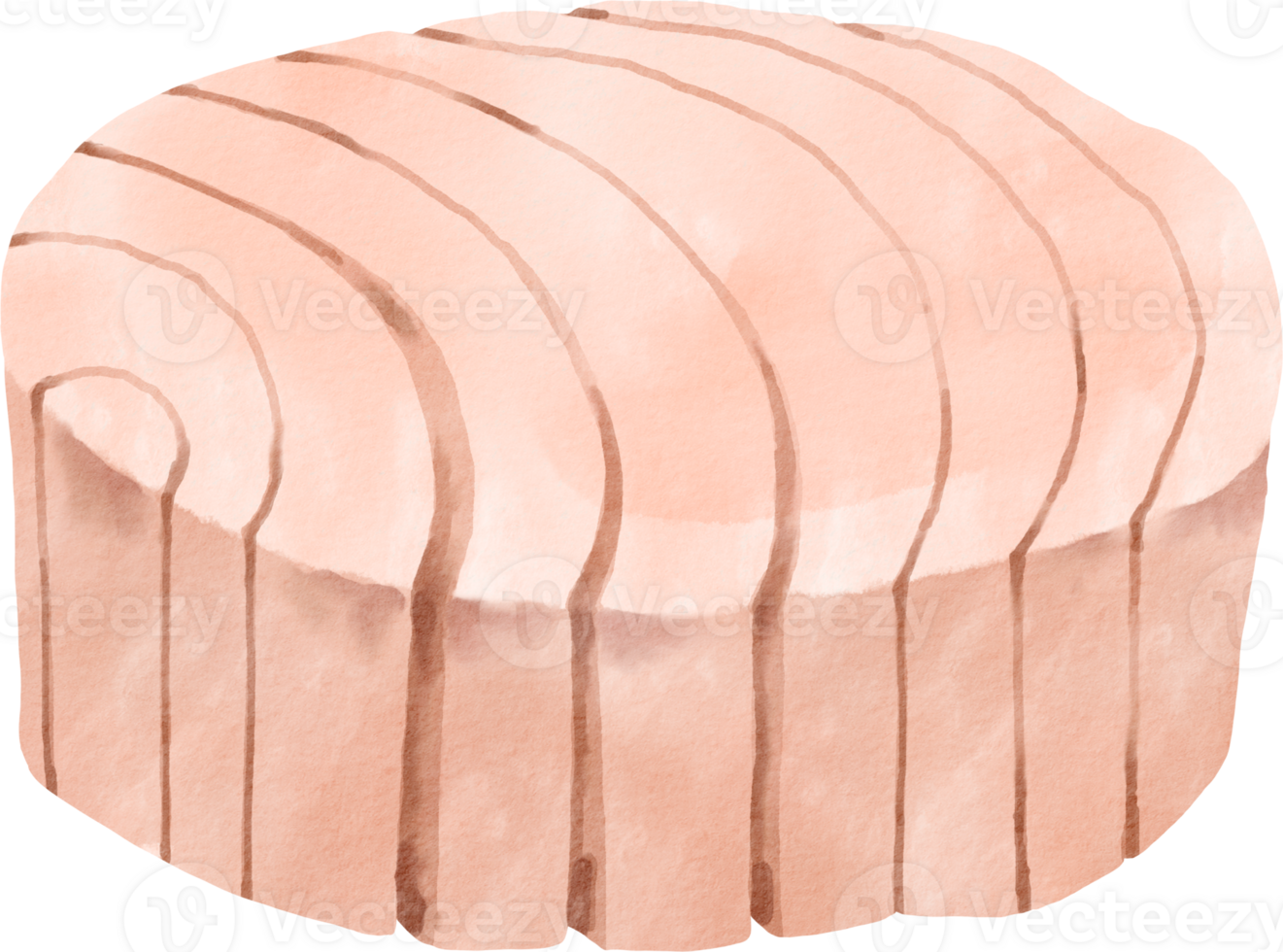 A slice of meat is shown on a black background png