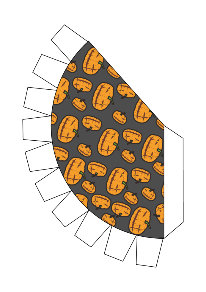 Halloween Costume Hat with a Wickedly Stylish Design png