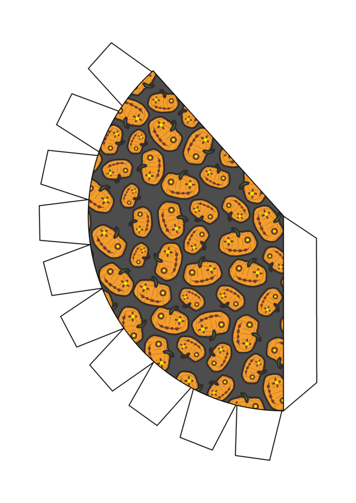 Halloween Party Hat Featuring Witchy and Gothic Elements png
