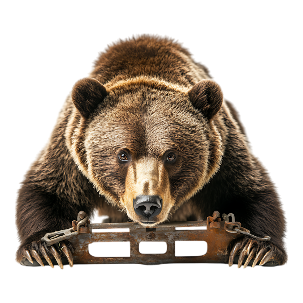 The Trap Against Transparent Background for Thriller, Mystery, or Suspense Design Projects png
