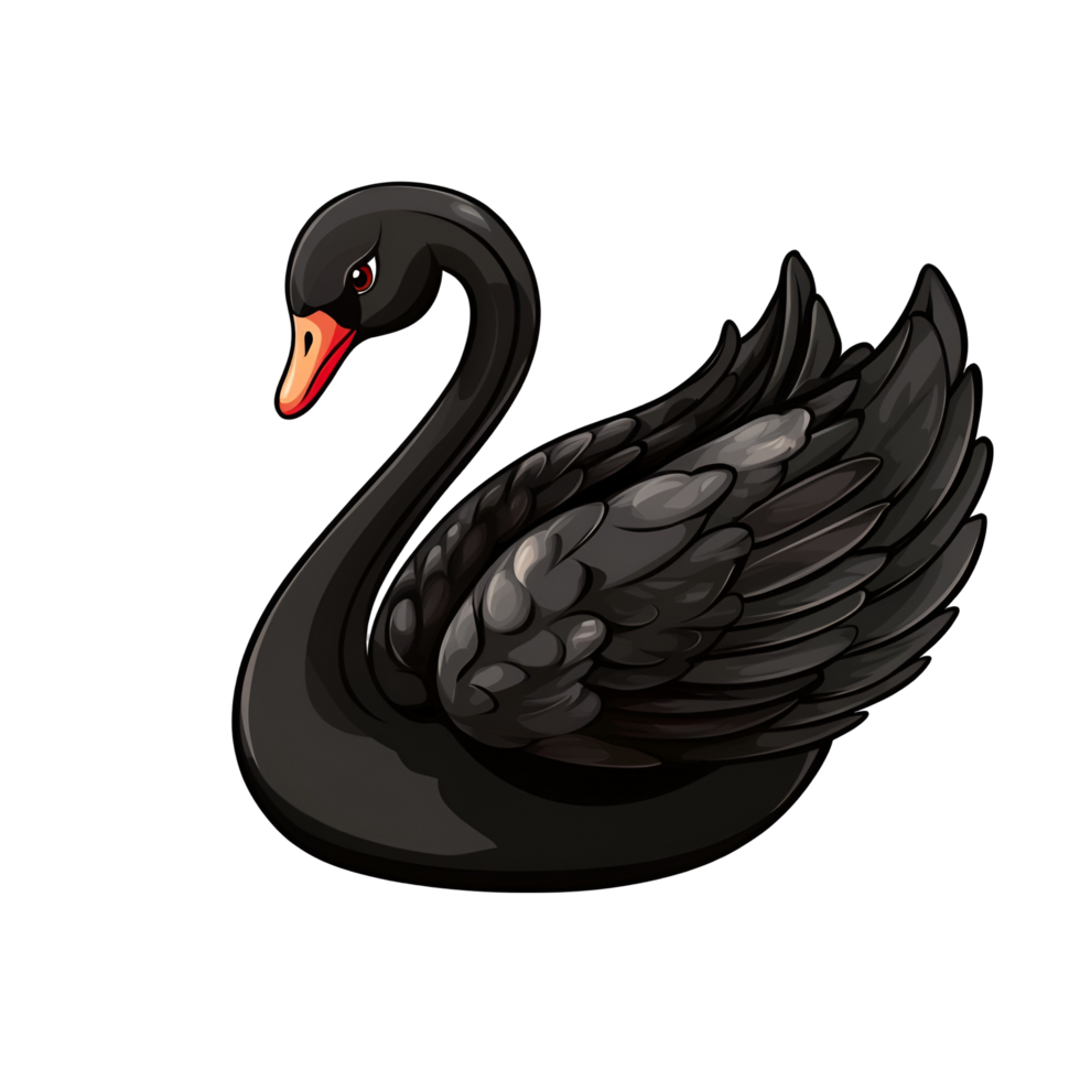 Black Swan logo No Background png