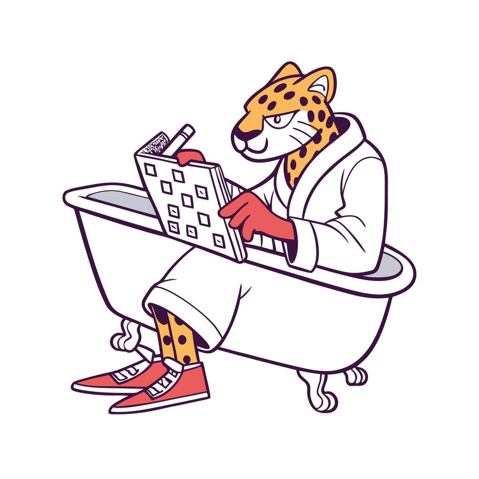 Playful Jaguar with Crossword Puzzle 55555813 Vector Art at Vecteezy Playful Jaguar with Crossword Puzzle 55555813 Vector Art at Vecteezy