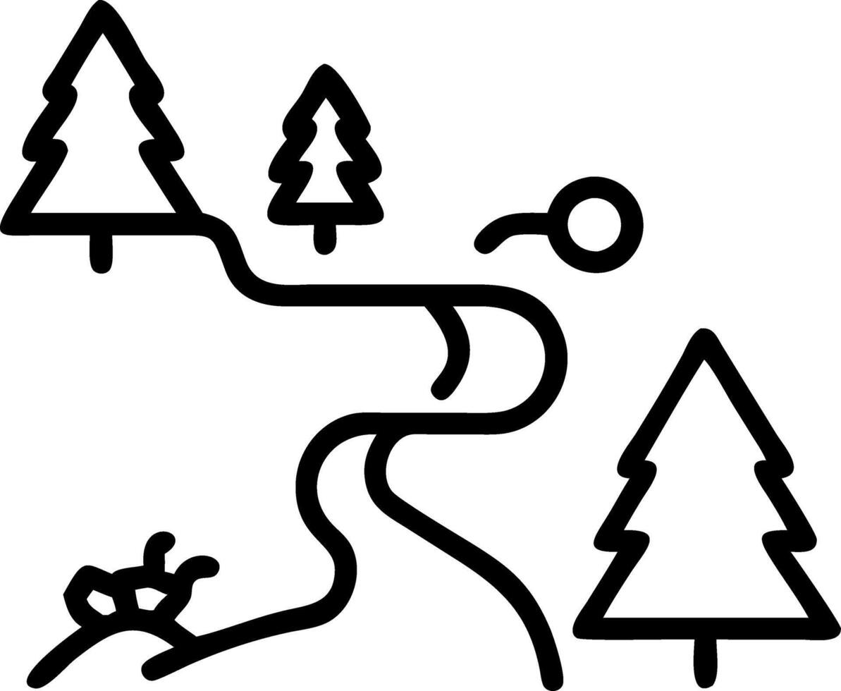 wellness outdoor activities hiking trails biking routes picnics under trees sunshine laughter fresh air vector