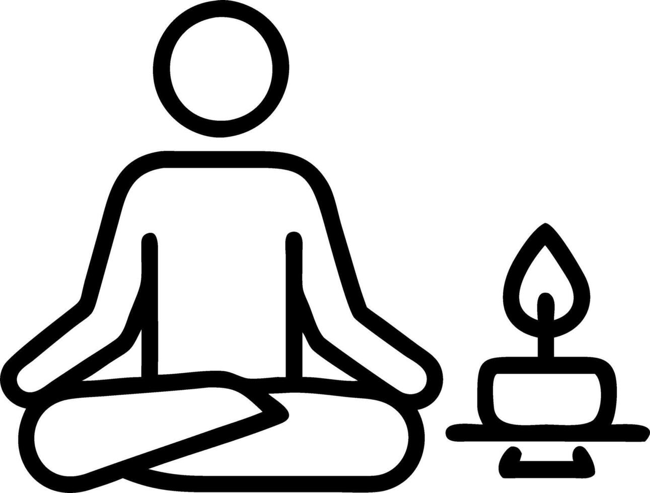 wellness meditation spaces uncluttered corners soft cushions dim lighting neutral tones quiet ambiance steady peace vector