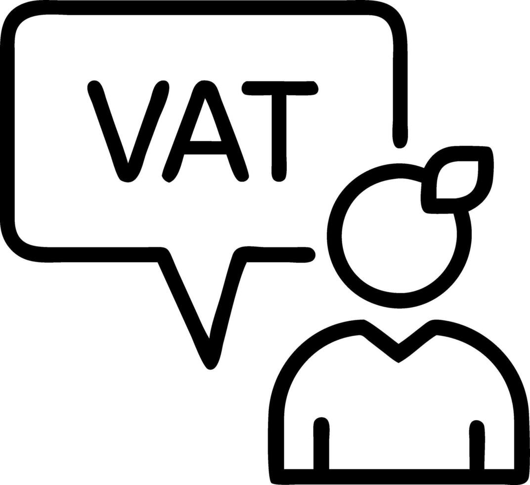 VAT rules for nonprofits vector