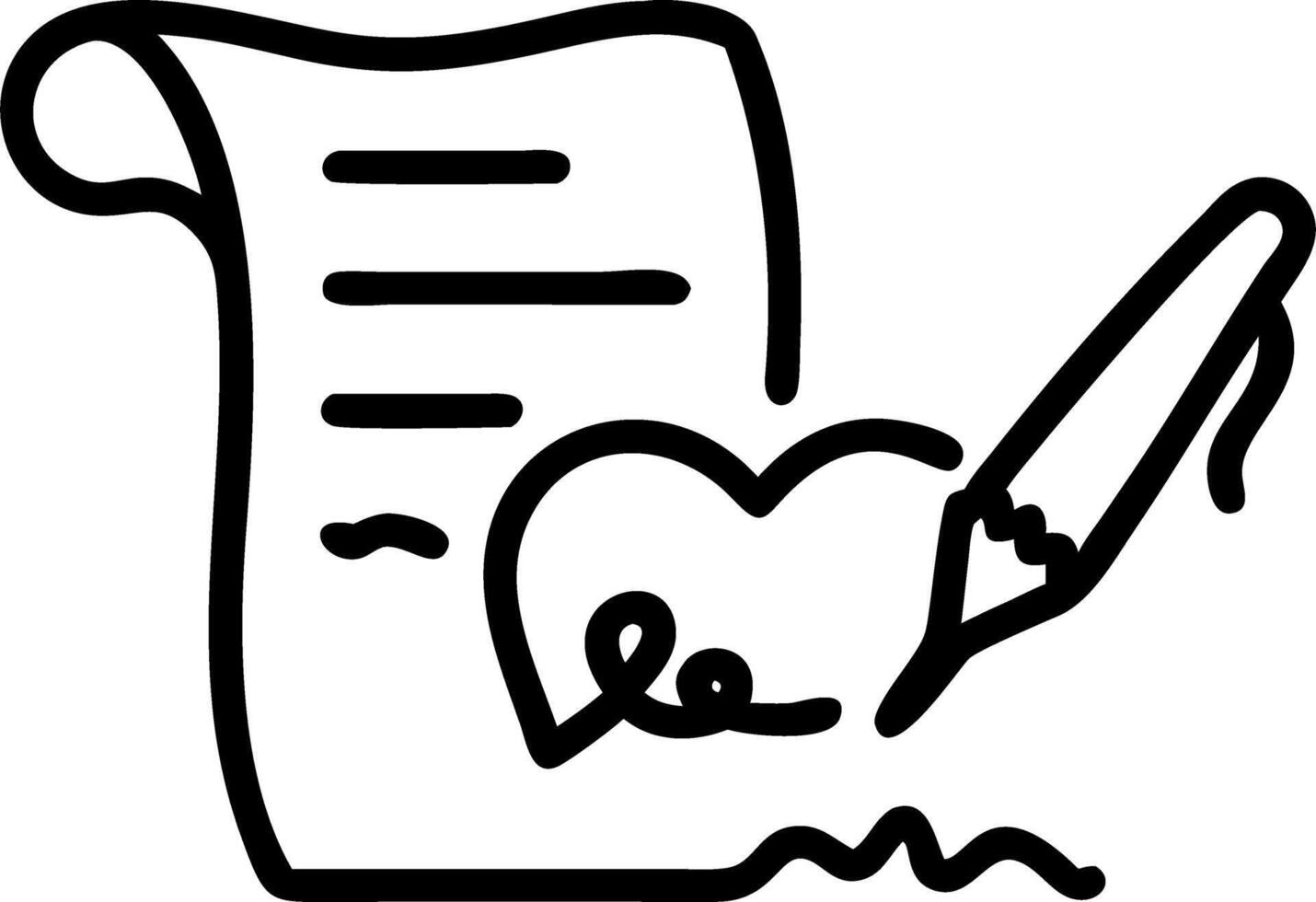valentine romantic letters written creamy paper calligraphy strokes timeless vows quiet affection vector