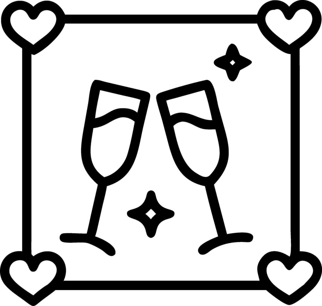 Valentine luxury experiences framed by gold accents plush fabrics sparkling glasses high end ambiance vector