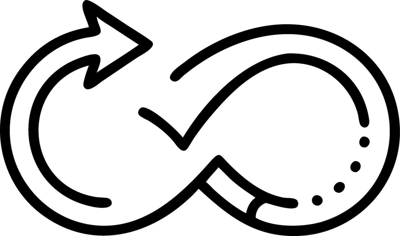 time warp and chronology and paradox vector