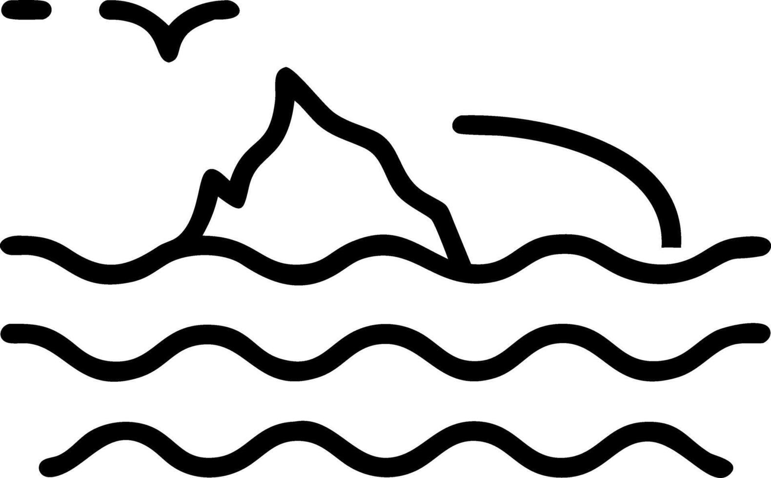 seascape and beach and tranquility vector
