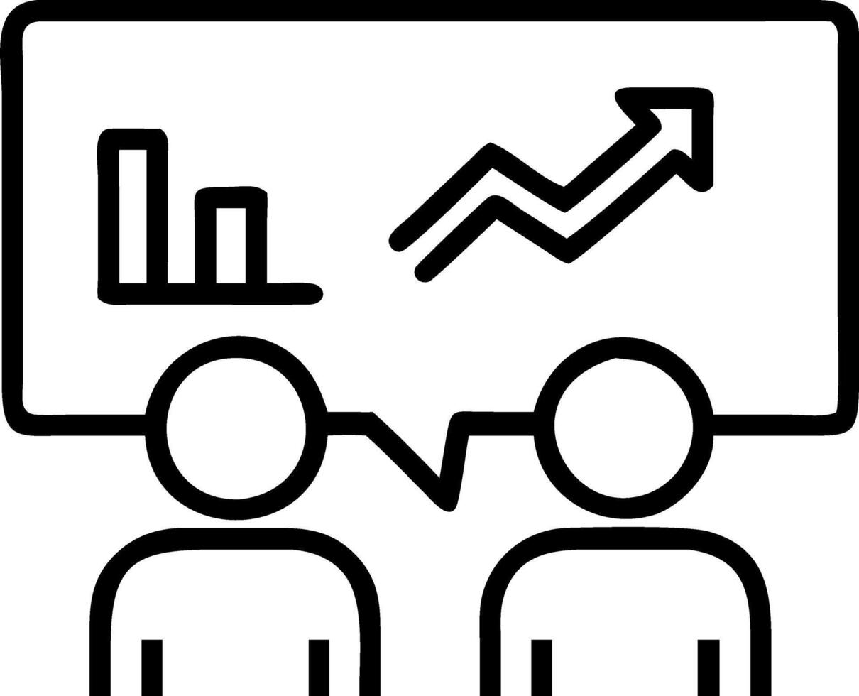 sale and marketing and strategy and analytics vector