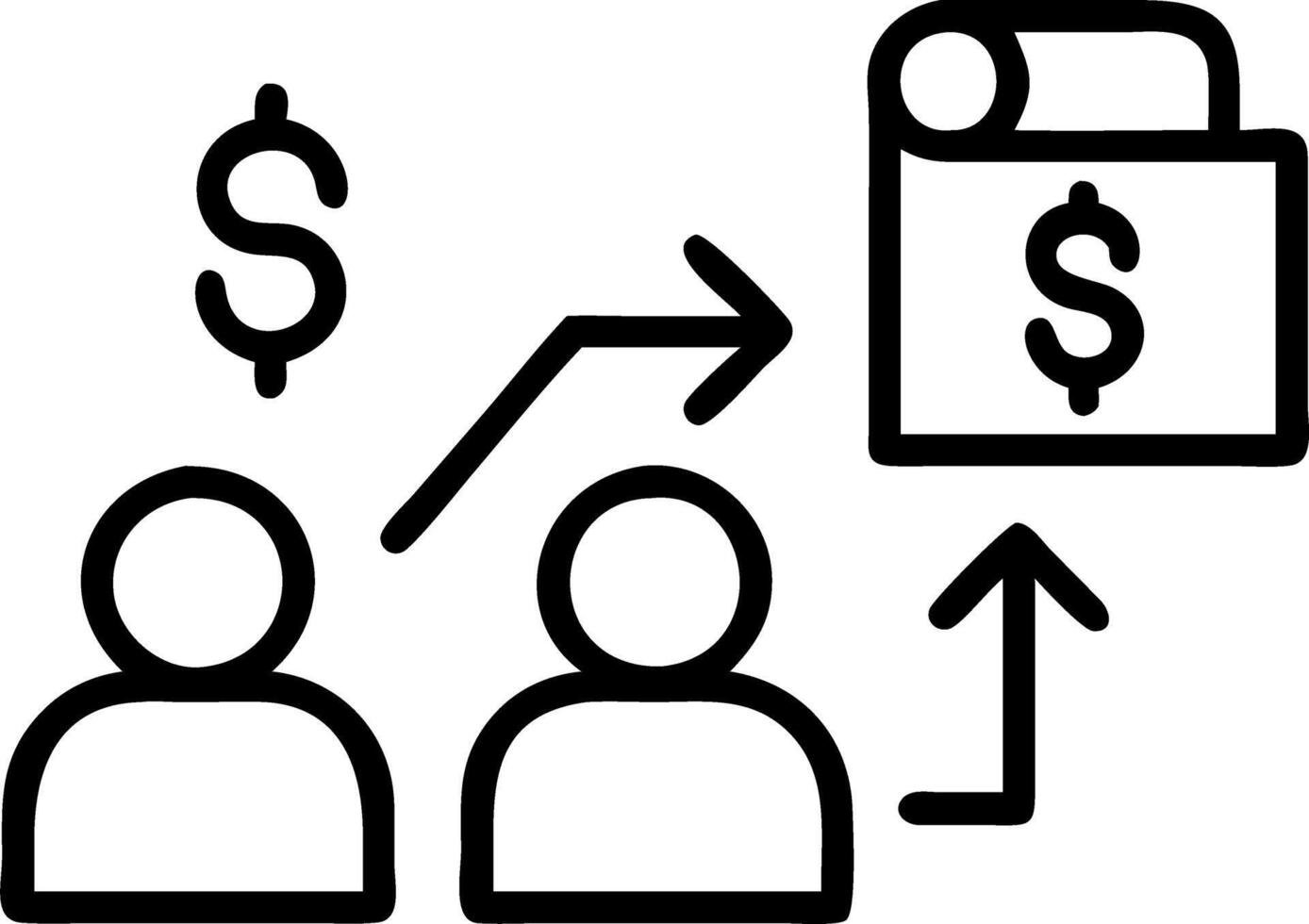 sale and marketing and revenue and digital vector