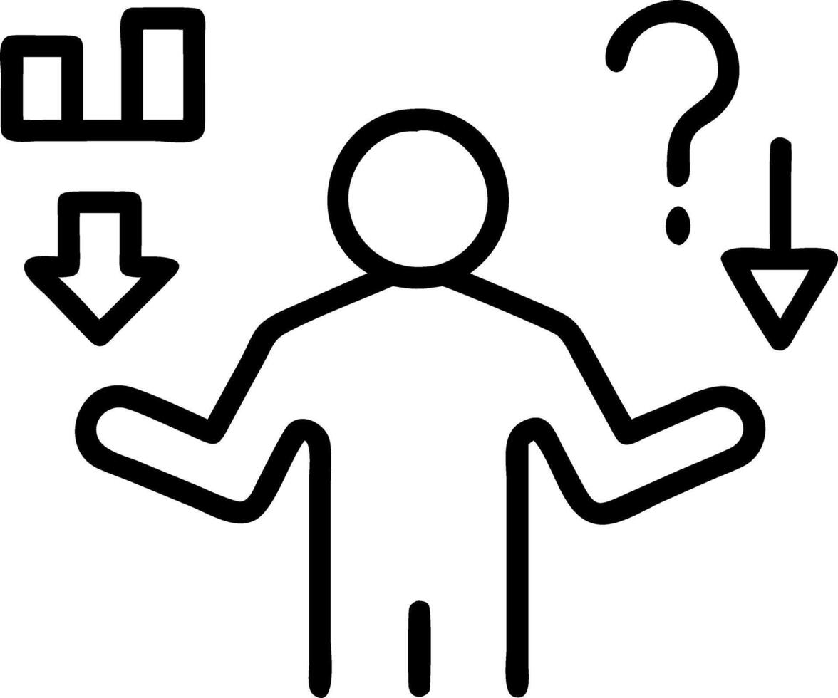 Role play investor hovers void selecting ETFs options diversifying holdings smoothing volatility curves vector