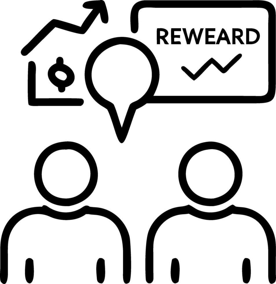 risk reward and investment and evaluation vector