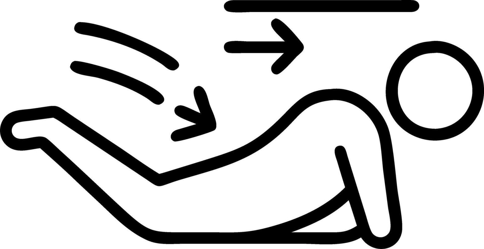relax muscle tension vector
