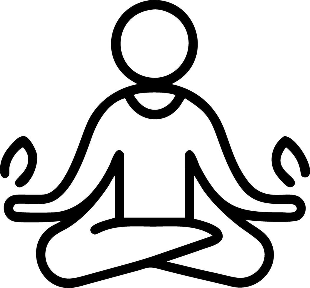 relax meditation spaces vector