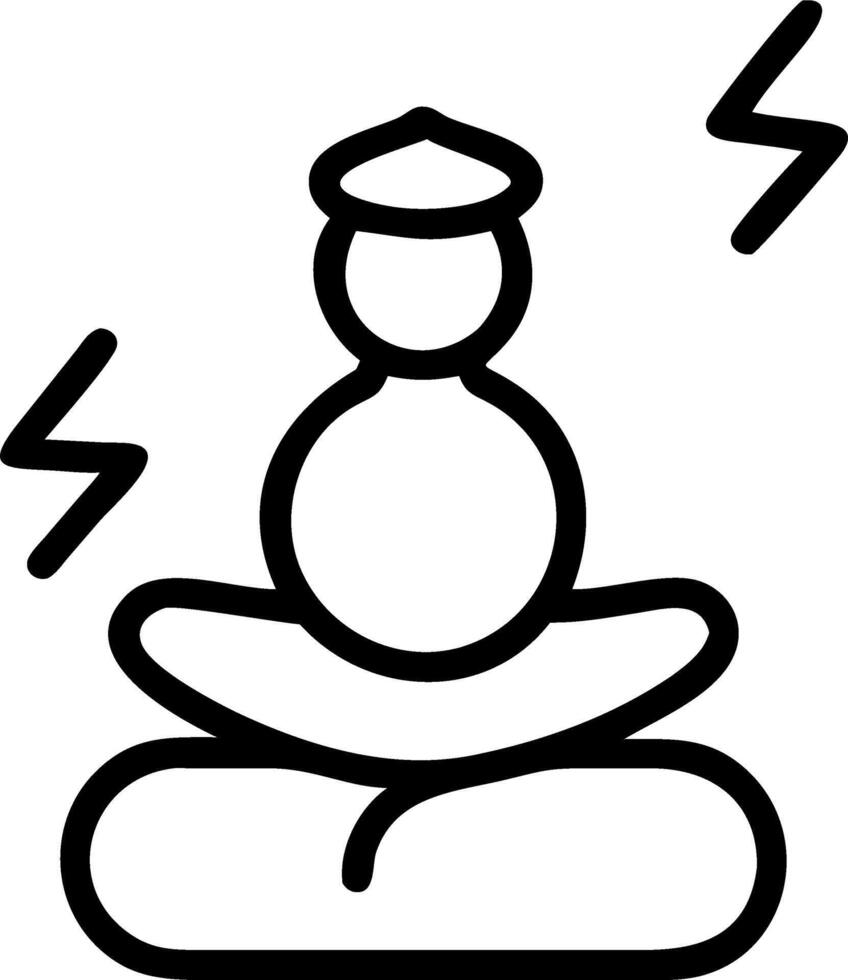 relax emotional balance vector