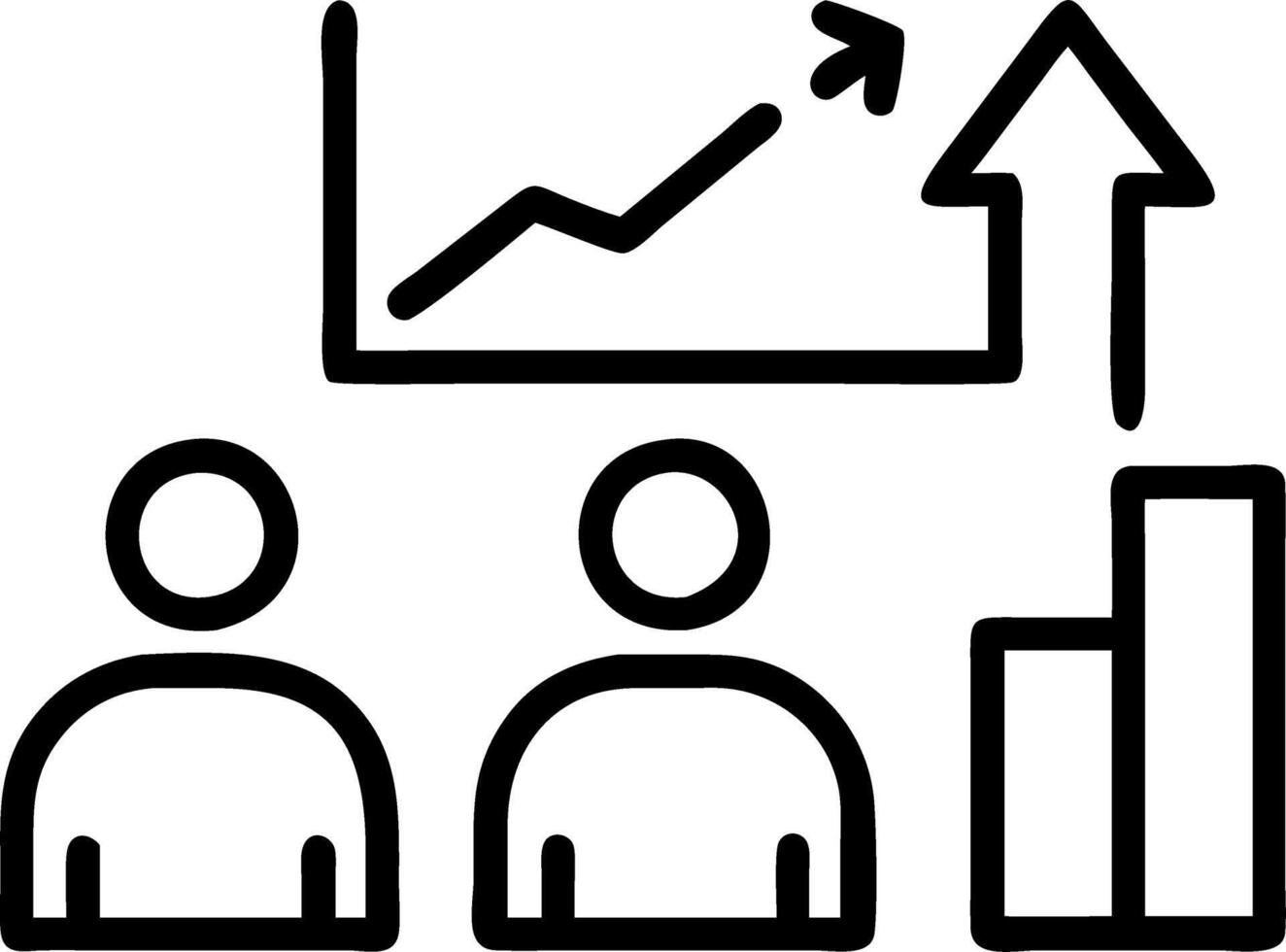 profit management and strategy and metrics vector