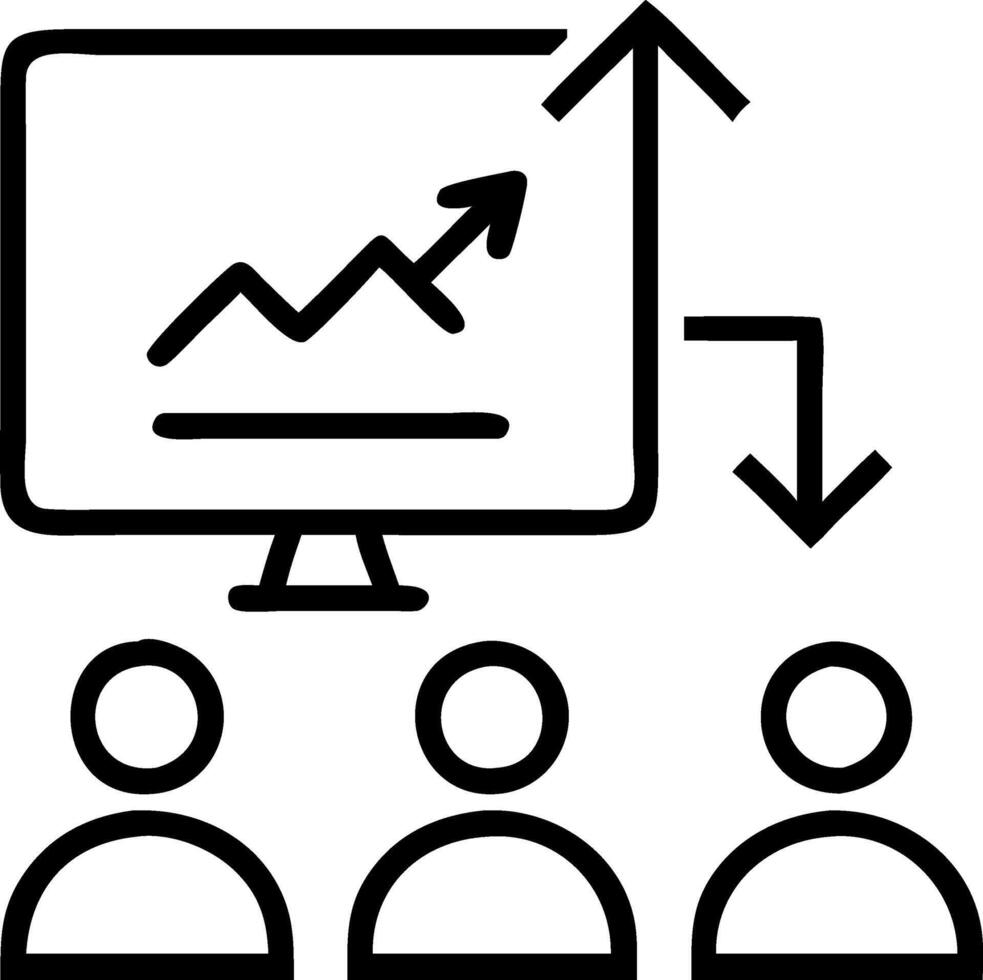 profit management and performance and tracking vector