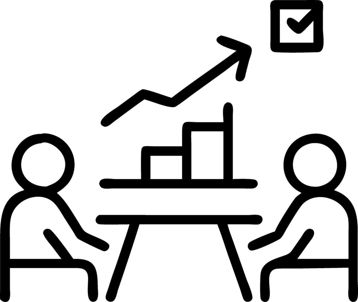 profit and loss and strategy and growth vector