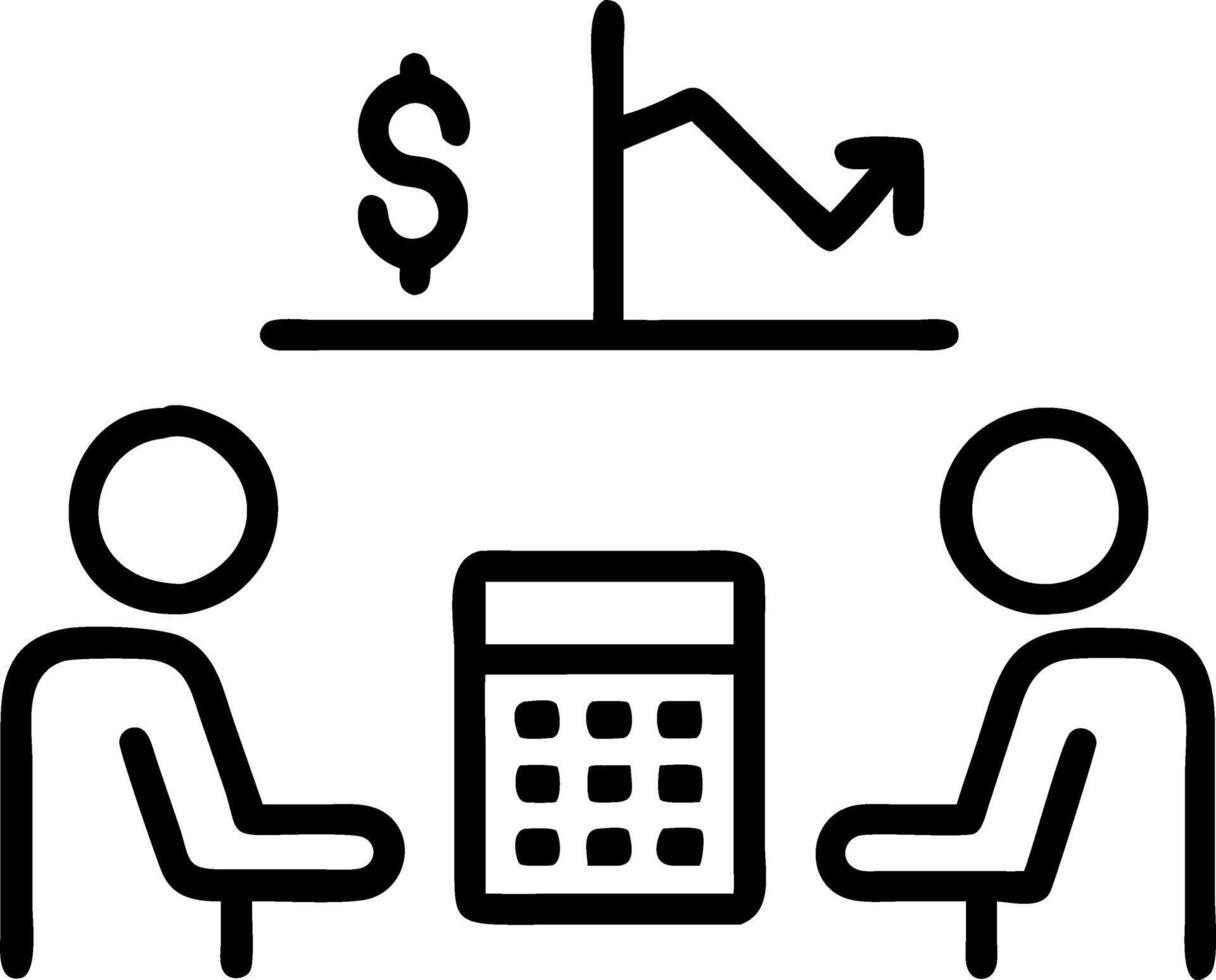 profit and loss and revenue and risk vector