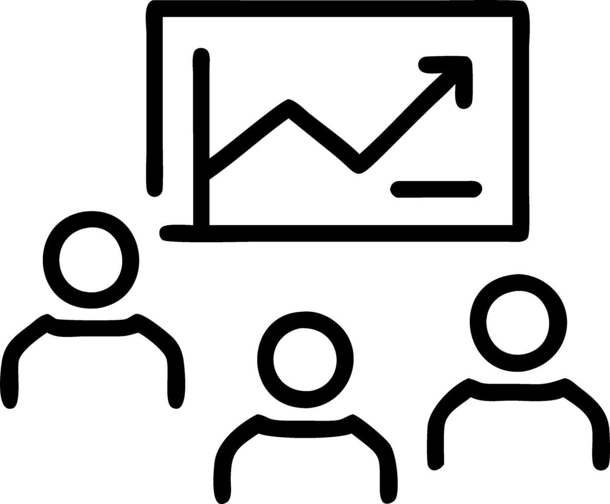 profit and loss and forecast and metrics vector