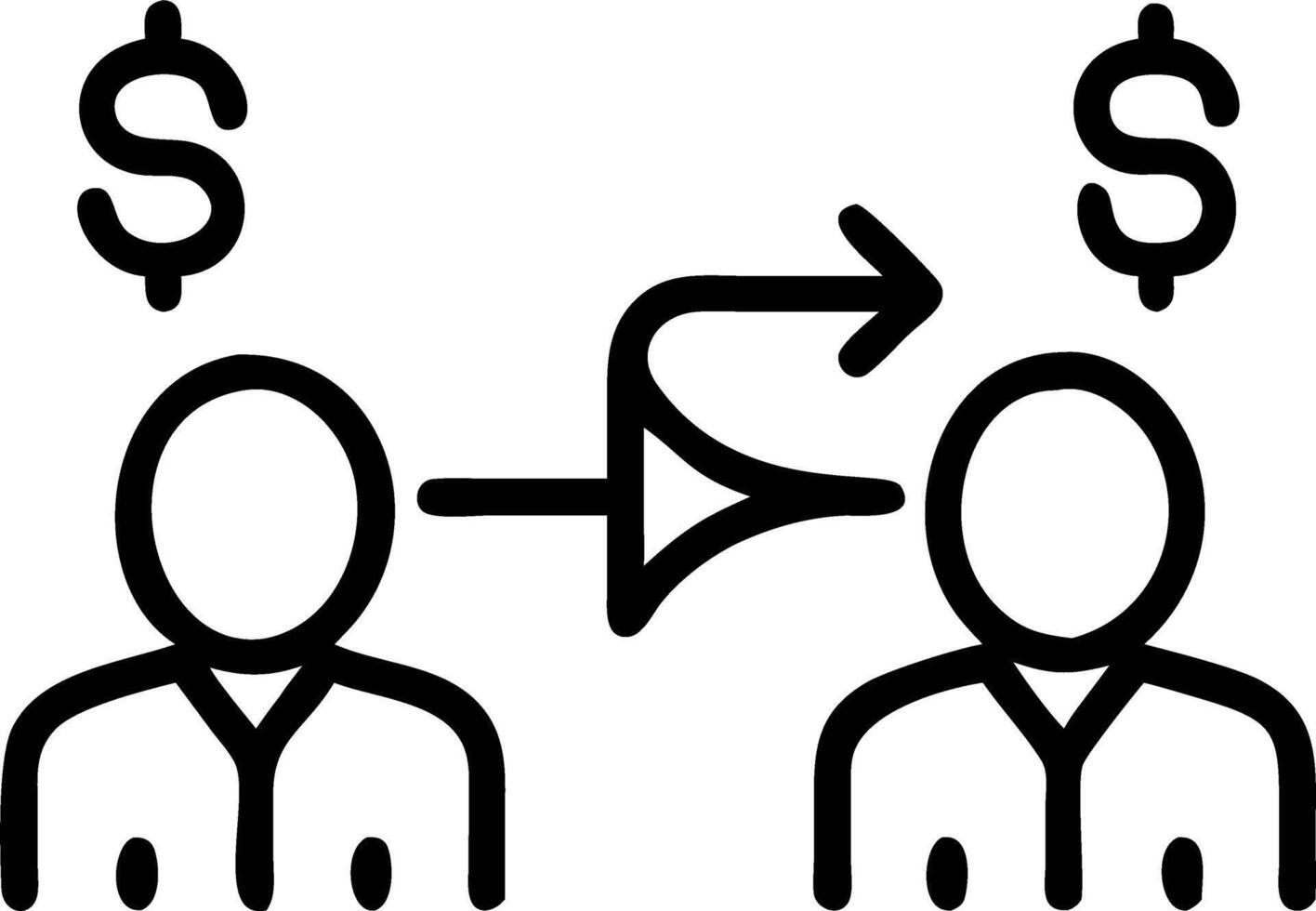 profit and loss and expenses and efficiency vector
