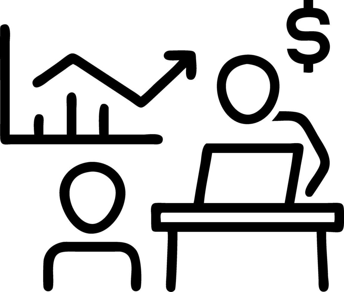 profit and loss and forecast and efficiency vector