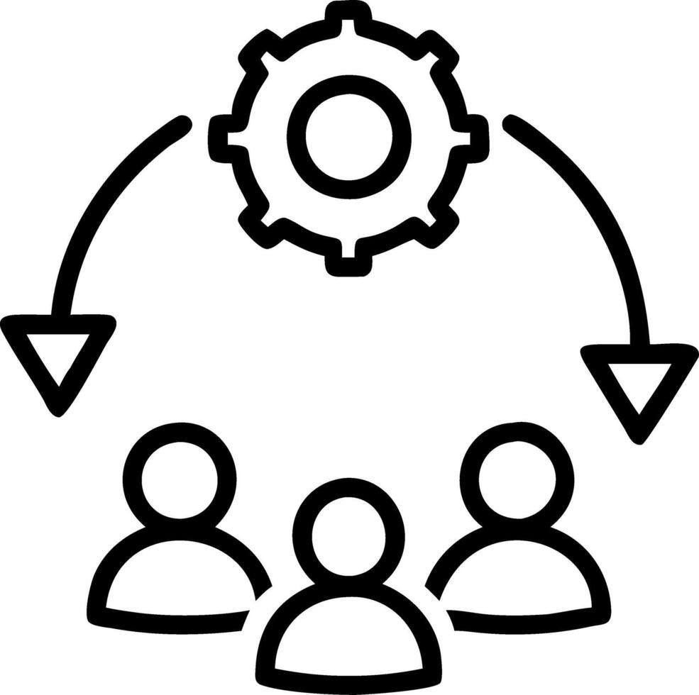 productivity and performance and collaboration vector