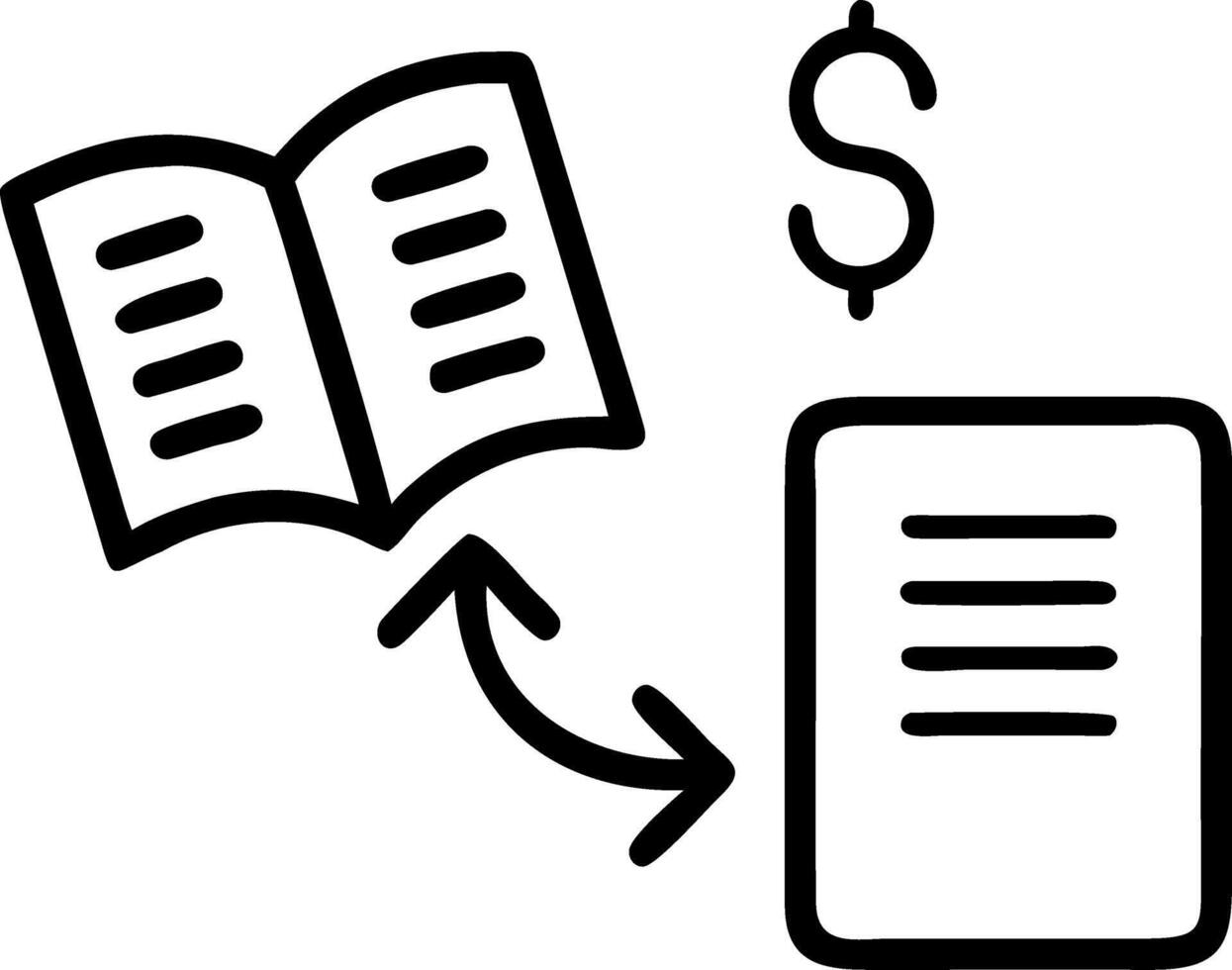 passive income through ebooks vector